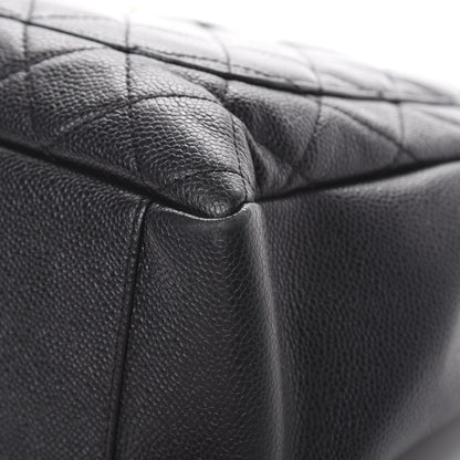 Chanel Caviar Quilted Grand Shopping Tote GST Black 10 of 17