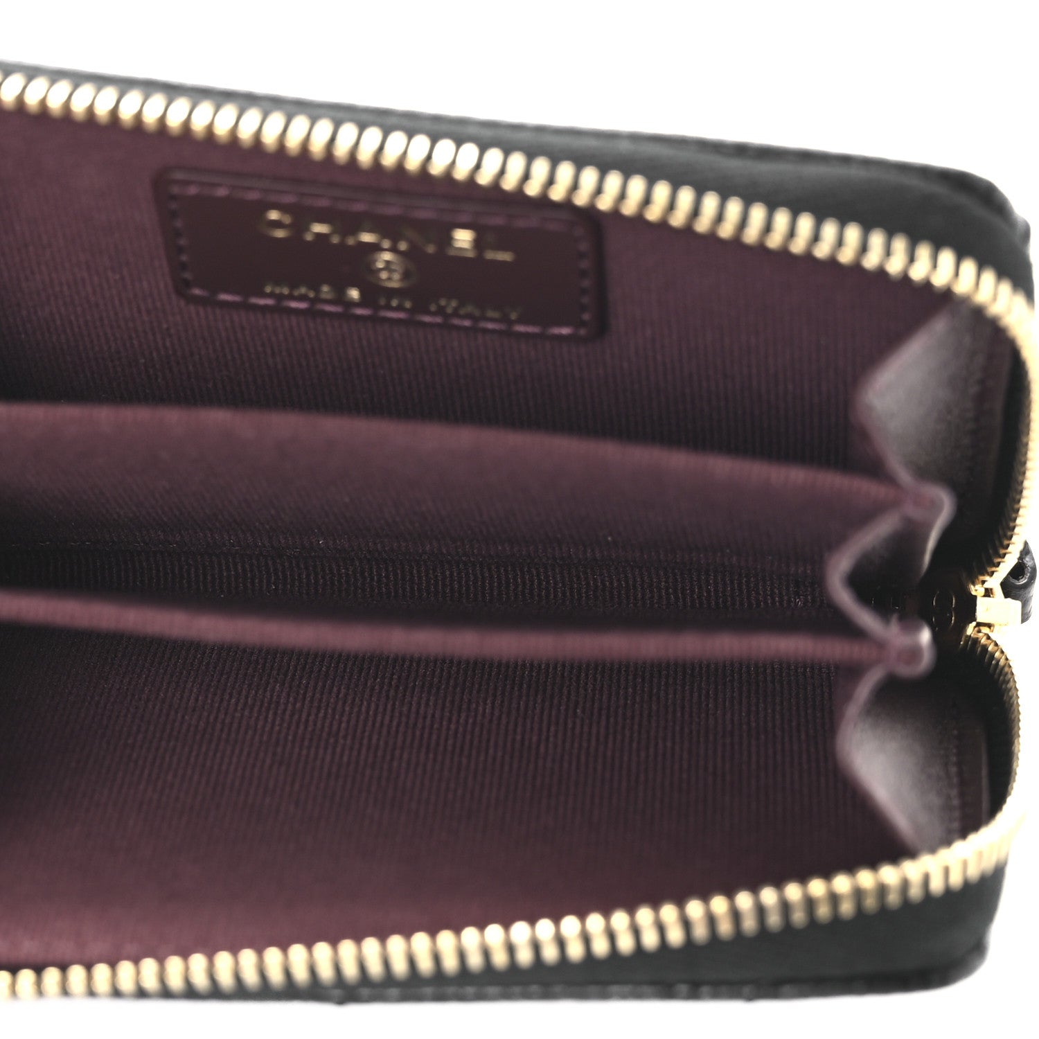 Chanel Caviar Quilted Classic Zipped Coin Purse Black 5 of 9