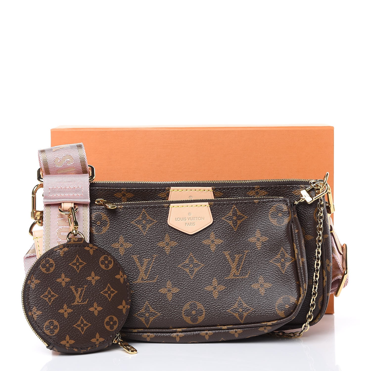Louis Vuitton Monogram Multi Pochette Accessories Rose Clair 10 of 10