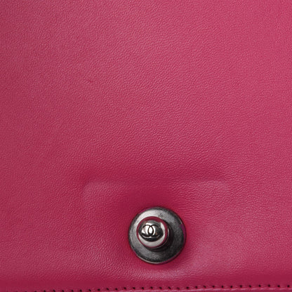 Chanel Lambskin Quilted Medium Boy Flap Pink 8 of 13