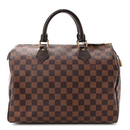 Louis Vuitton Damier Ebene Speedy 30 1 of 19
