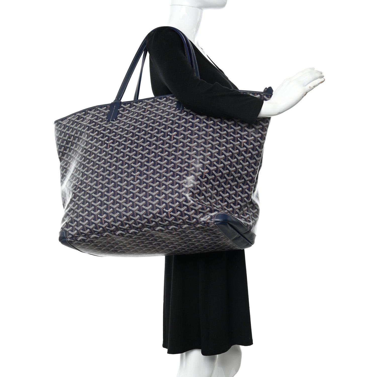 Goyard Goyardine Artois GM Navy 2 of 9