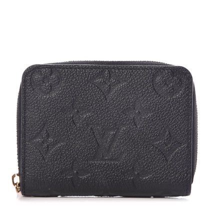 Louis Vuitton Empreinte Zippy Coin Purse Black 1 of 6