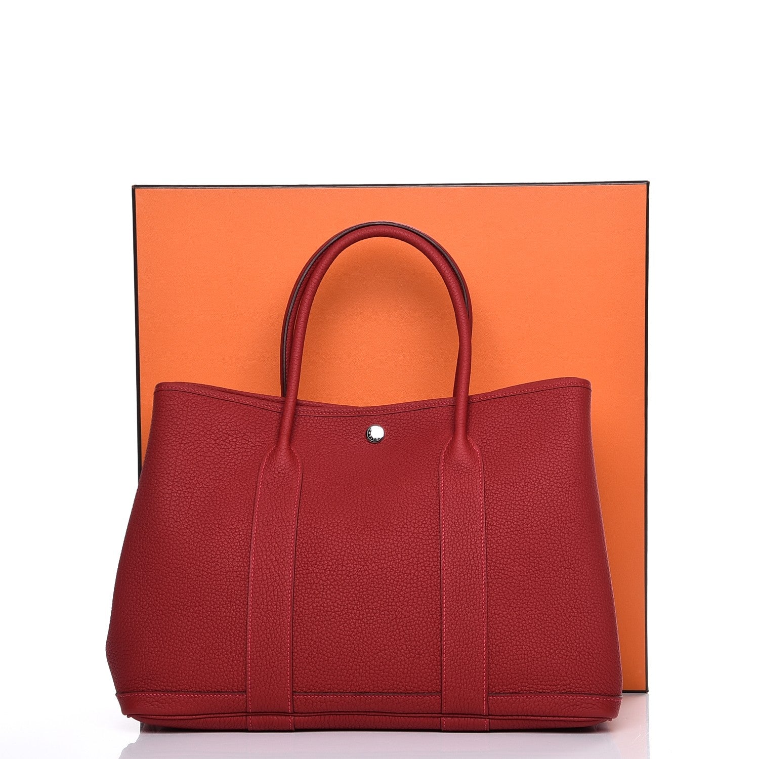 Hermes Negonda Garden Party 36 MM Rouge Piment 8 of 8