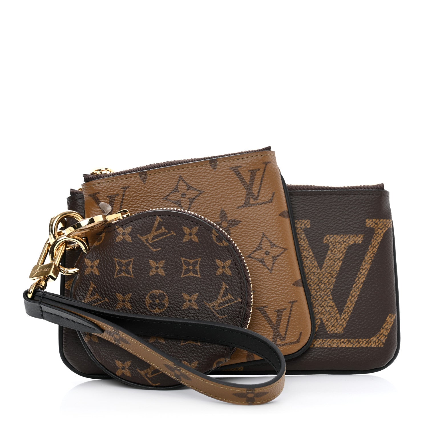 Louis Vuitton Reverse Monogram Giant Trio Pouch 1 of 10