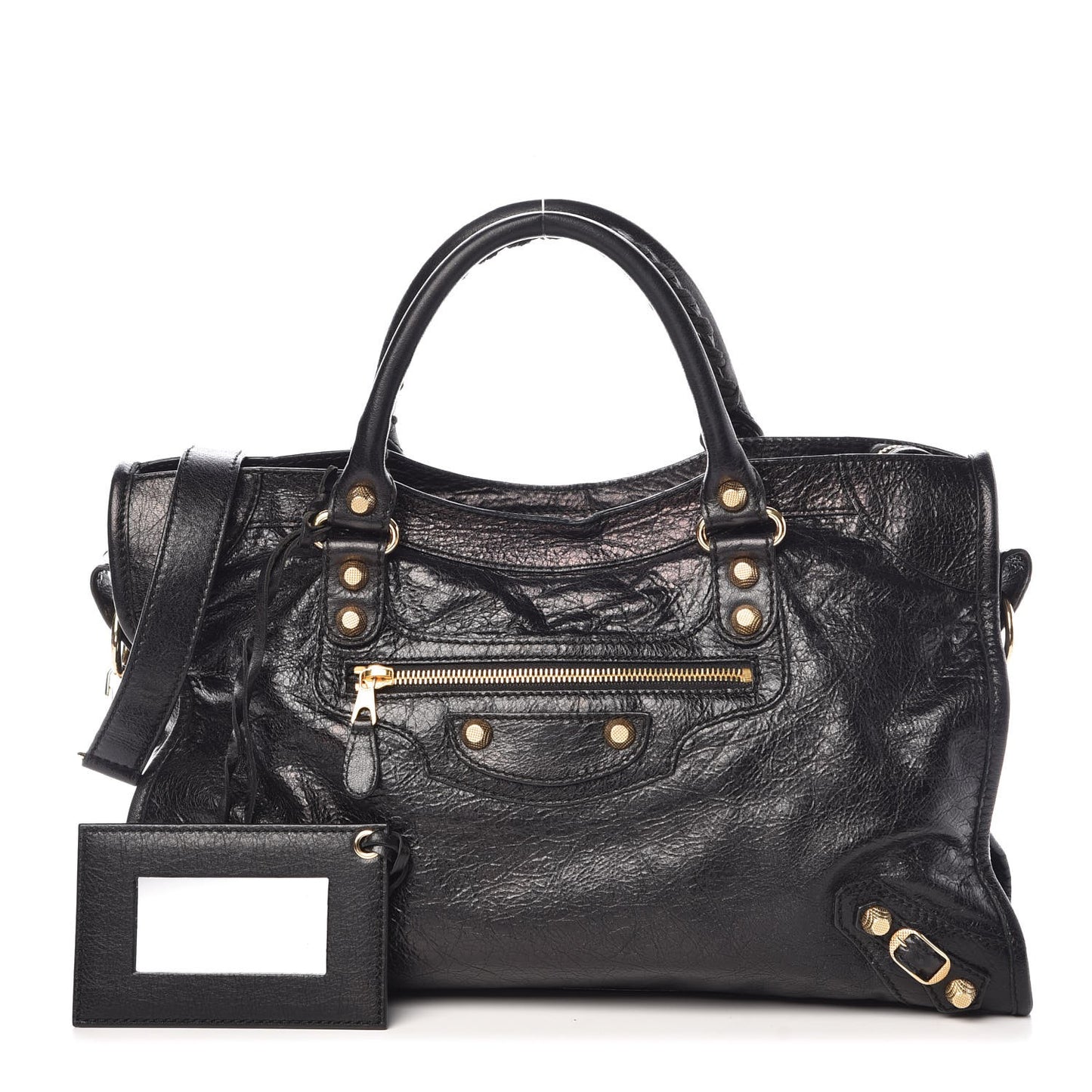 Agneau Giant 12 Gold Hardware City Black