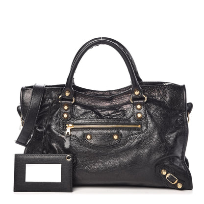 Balenciaga Agneau Giant 12 Gold Hardware City Black 1 of 8