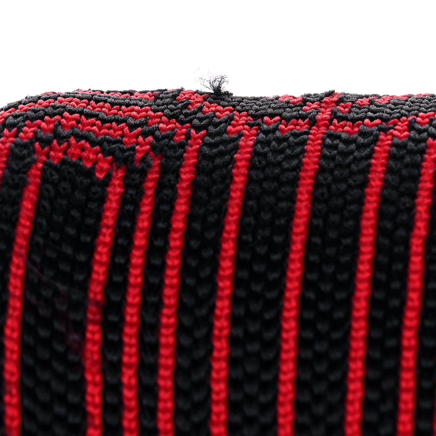 Prada Maglia Jacquard Signaux Bag Black Rosso 13 of 13