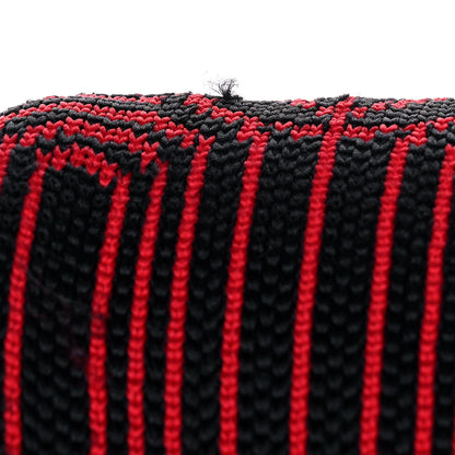 Prada Maglia Jacquard Signaux Bag Black Rosso 13 of 13