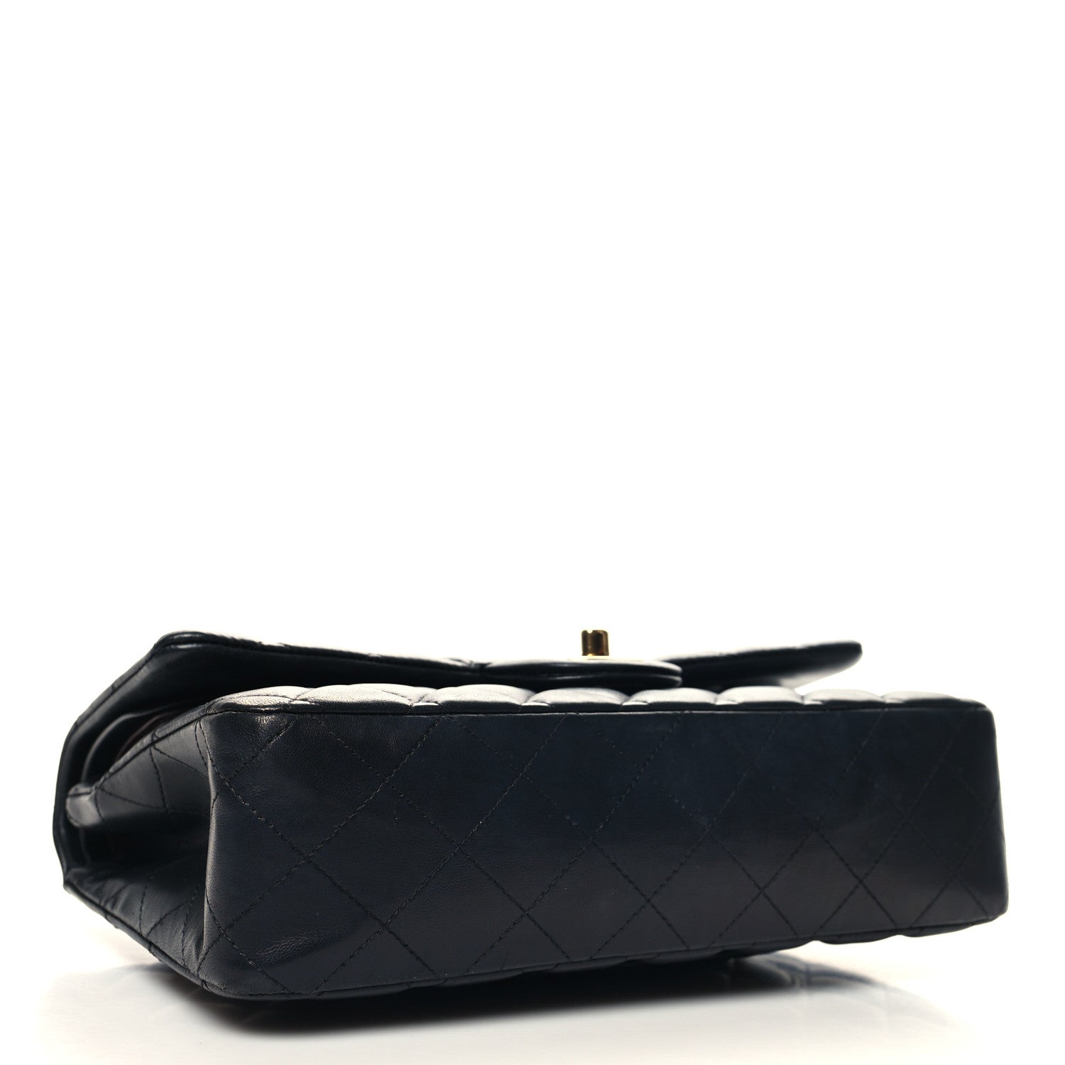 Chanel Lambskin Quilted Medium Double Flap Black 4 of 13