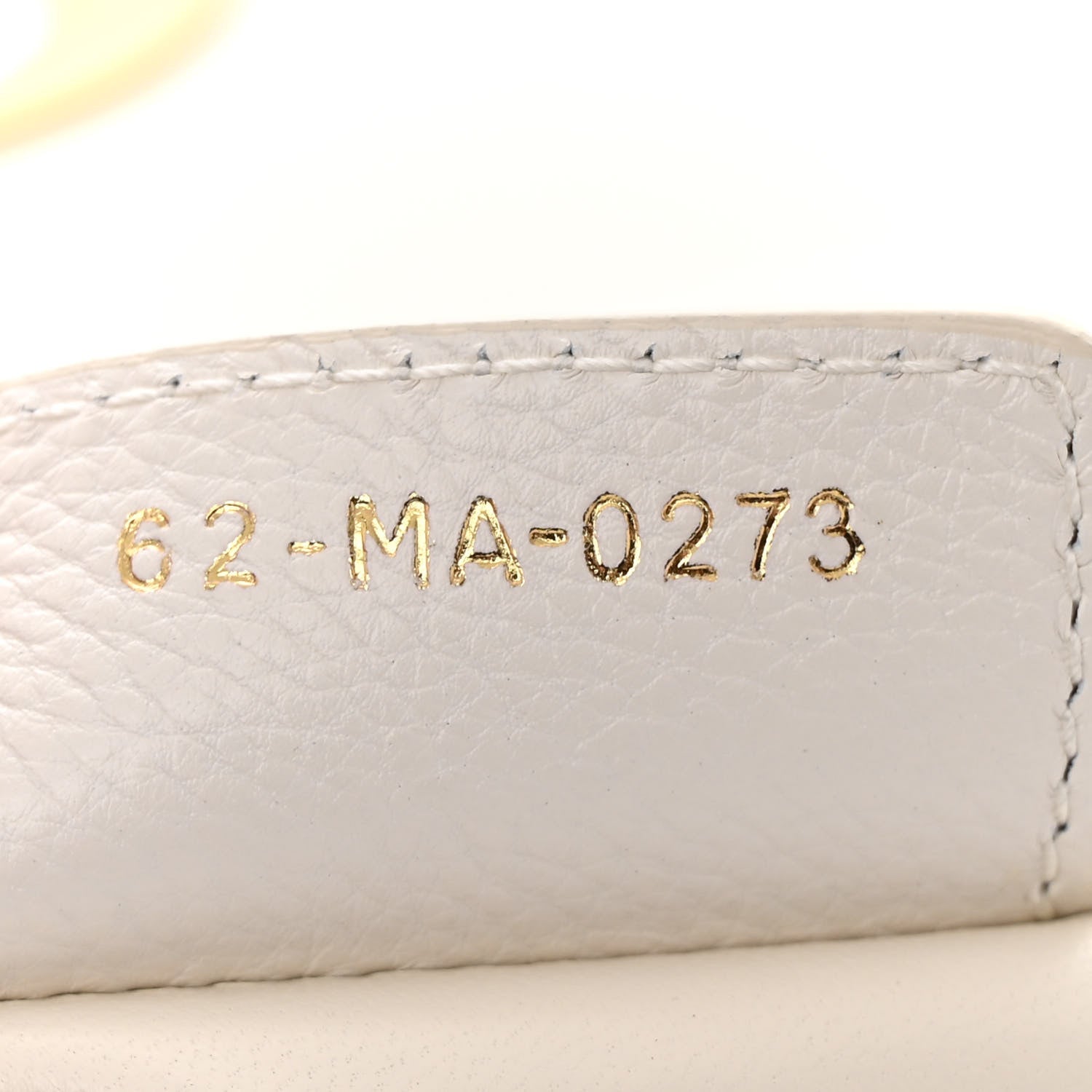 Christian Dior Calfskin Cannage Small Caro Bag Ivory 7 of 11