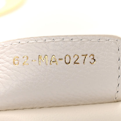 Christian Dior Calfskin Cannage Small Caro Bag Ivory 7 of 11