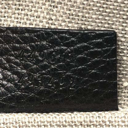 Gucci Dollar Calfskin Small GG Charm Dome Bag Black 7 of 11
