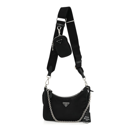 Prada Nylon Re-Edition 2005 Shoulder Bag Black 1 of 10