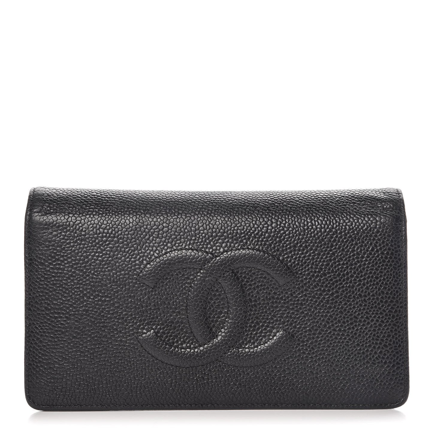 Caviar Timeless CC Yen Wallet Black