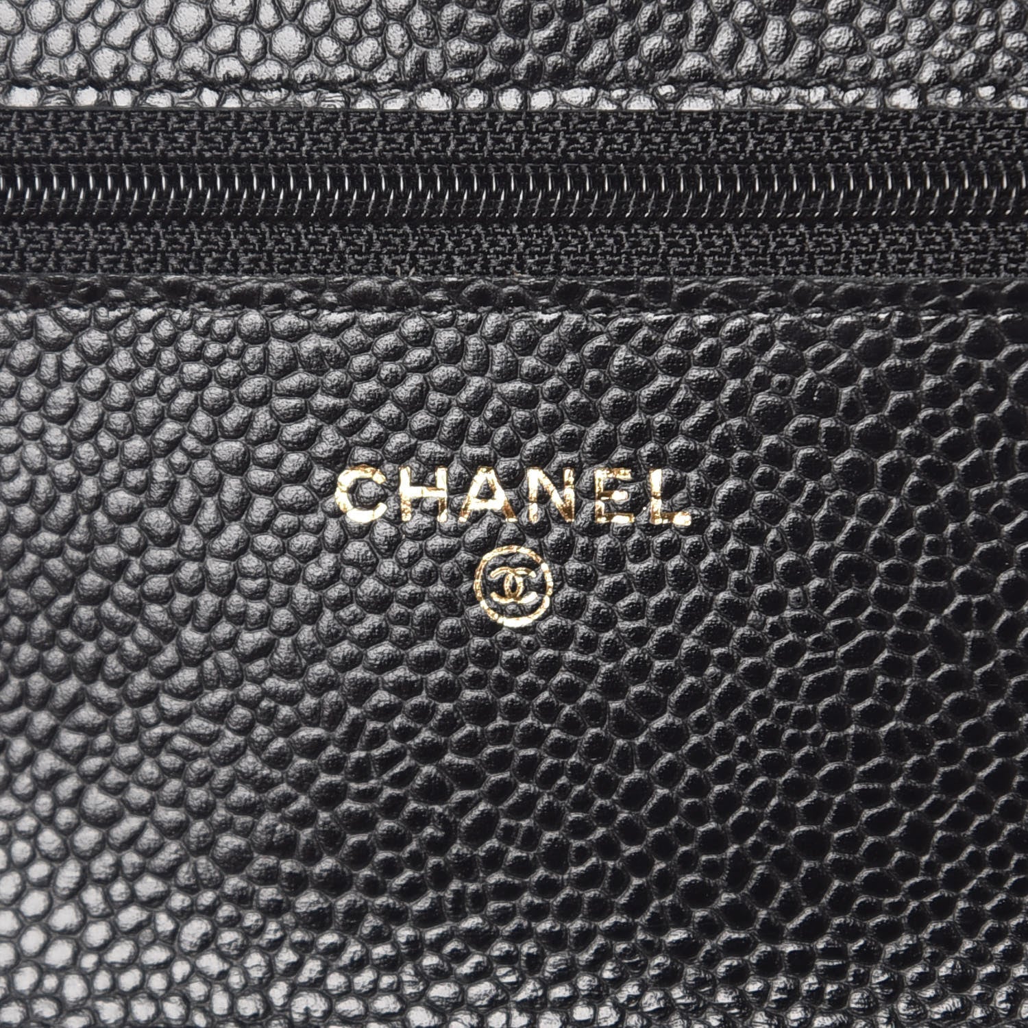 Chanel Caviar Quilted Wallet On Chain WOC Black 6 of 10