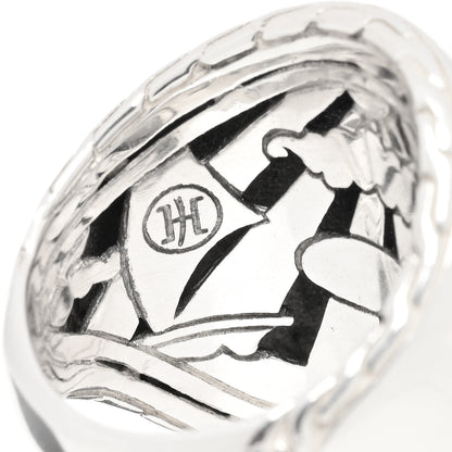 John Hardy Sterling Silver Palu Kapal Hammered Ring 51 5.75 5 of 5