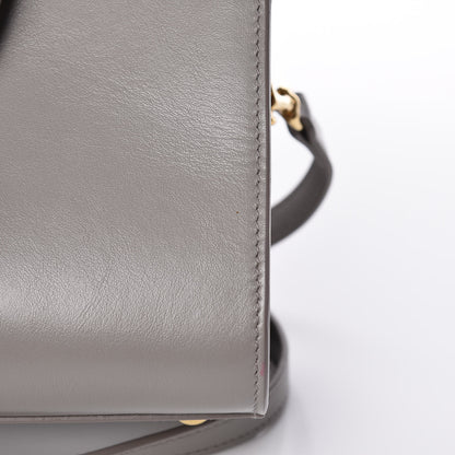 Saint Laurent Calfskin Monogram Baby Cabas Fog 9 of 12