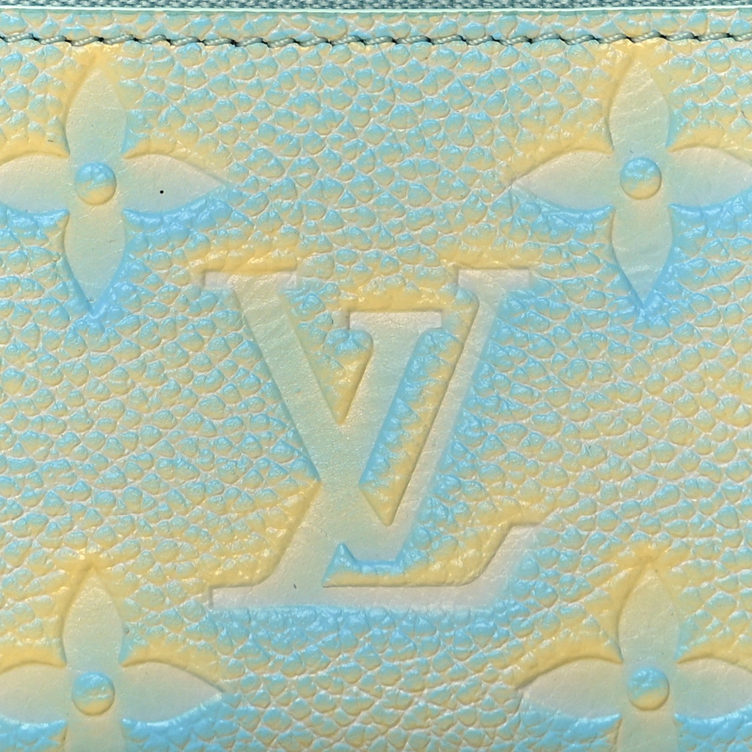 Louis Vuitton Empreinte Monogram Summer Stardust Key Pouch Water Green 7 of 7