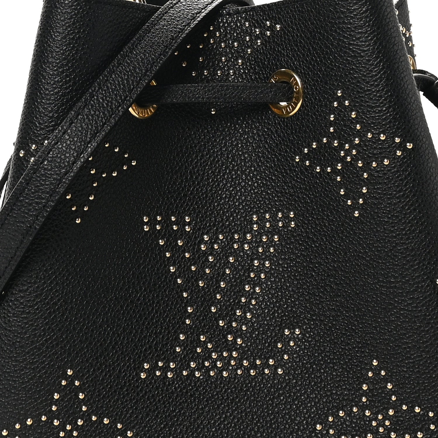 Louis Vuitton Empreinte Monogram Giant Studded Neonoe BB Black 7 of 9