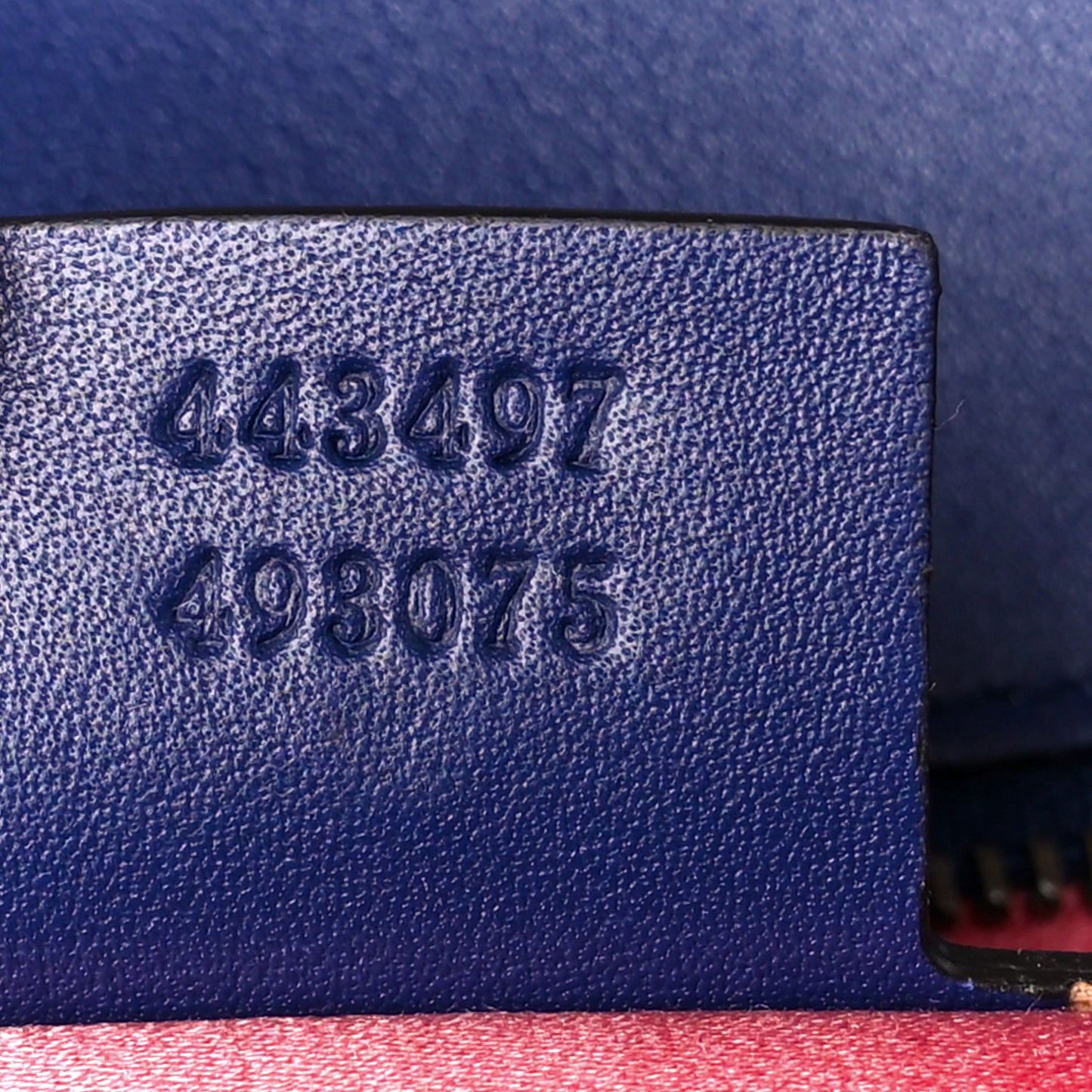 Velvet Matelasse Small GG Marmont Shoulder Bag Cobalt Blue