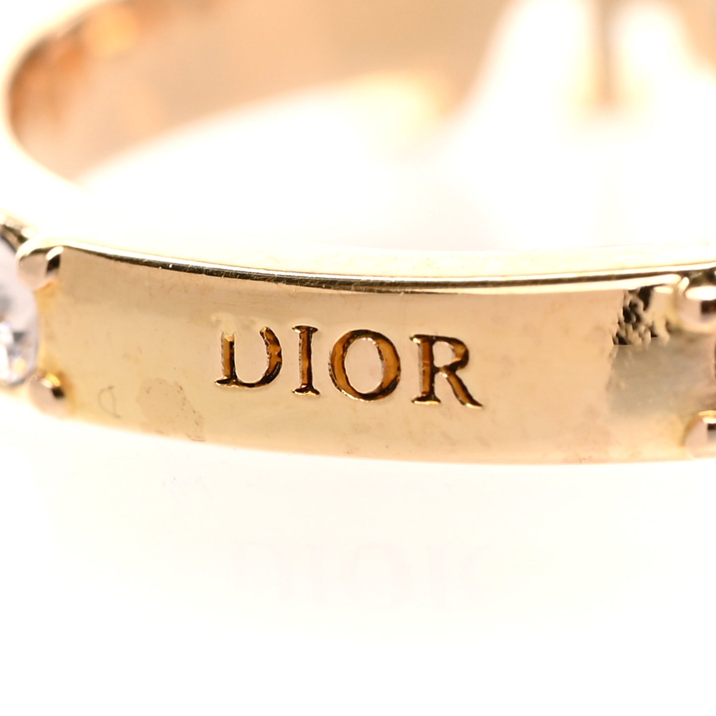 Metal Crystal Dio(R)evolution Ring S Gold