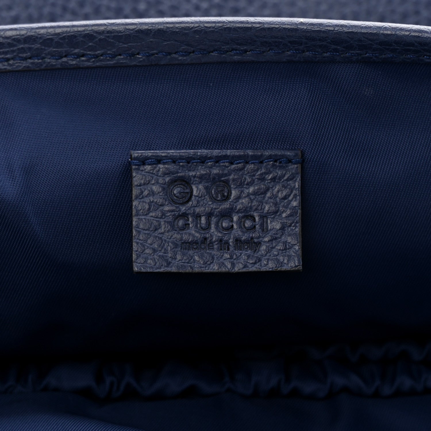 Gucci Monogram Convertible Diaper Bag Blue 7 of 13