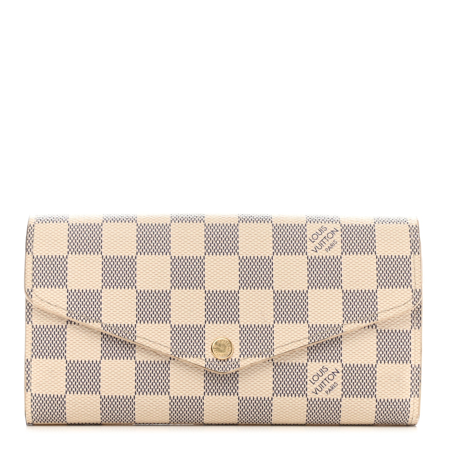 Louis Vuitton Damier Azur Sarah Wallet NM 1 of 6