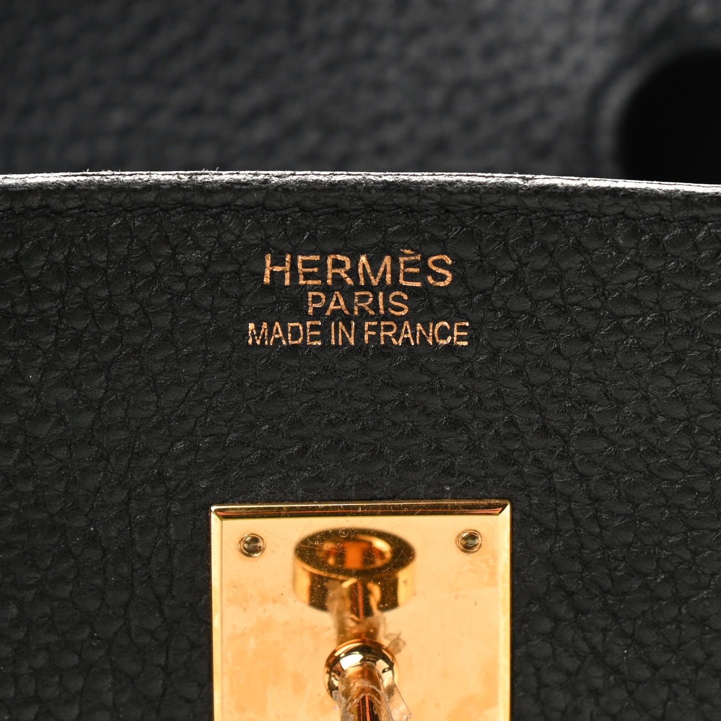 Taurillon Clemence Birkin 35 Black