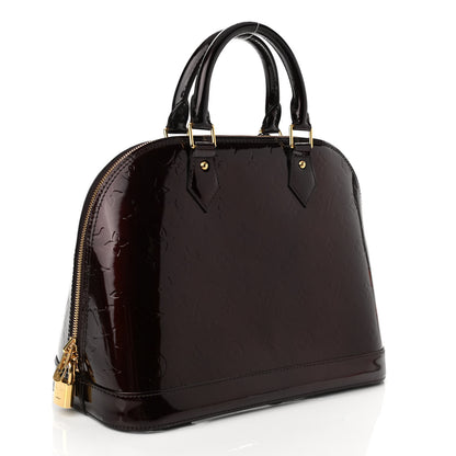 Louis Vuitton Vernis Alma PM Amarante 2 of 9