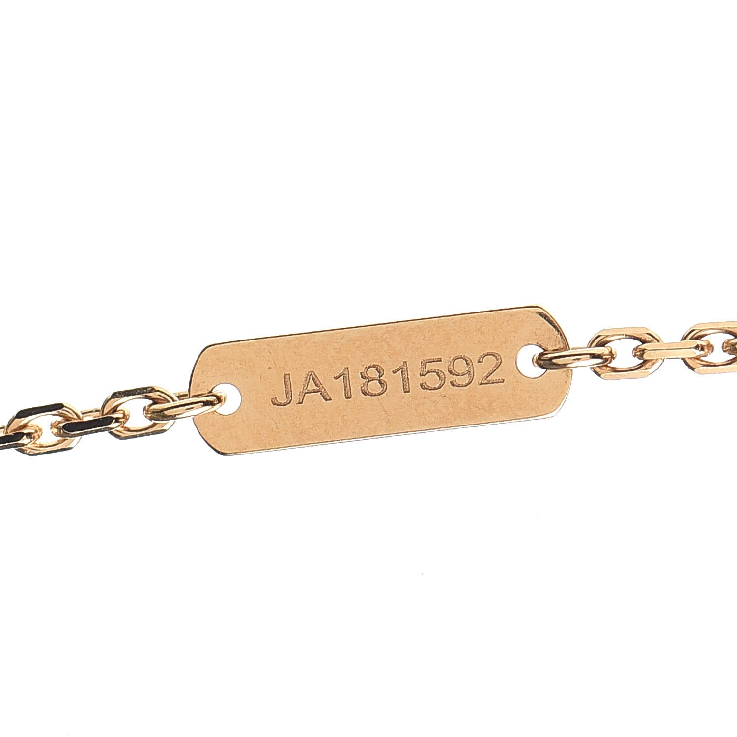 Van Cleef & Arpels 18K Yellow Gold Diamond Yellow Mother of Pearl Vintage Alhambra Pendant Necklace 5 of 8