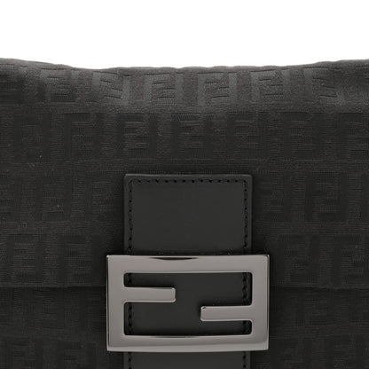 Fendi Zucchino Mini Mama Baguette Black 8 of 10