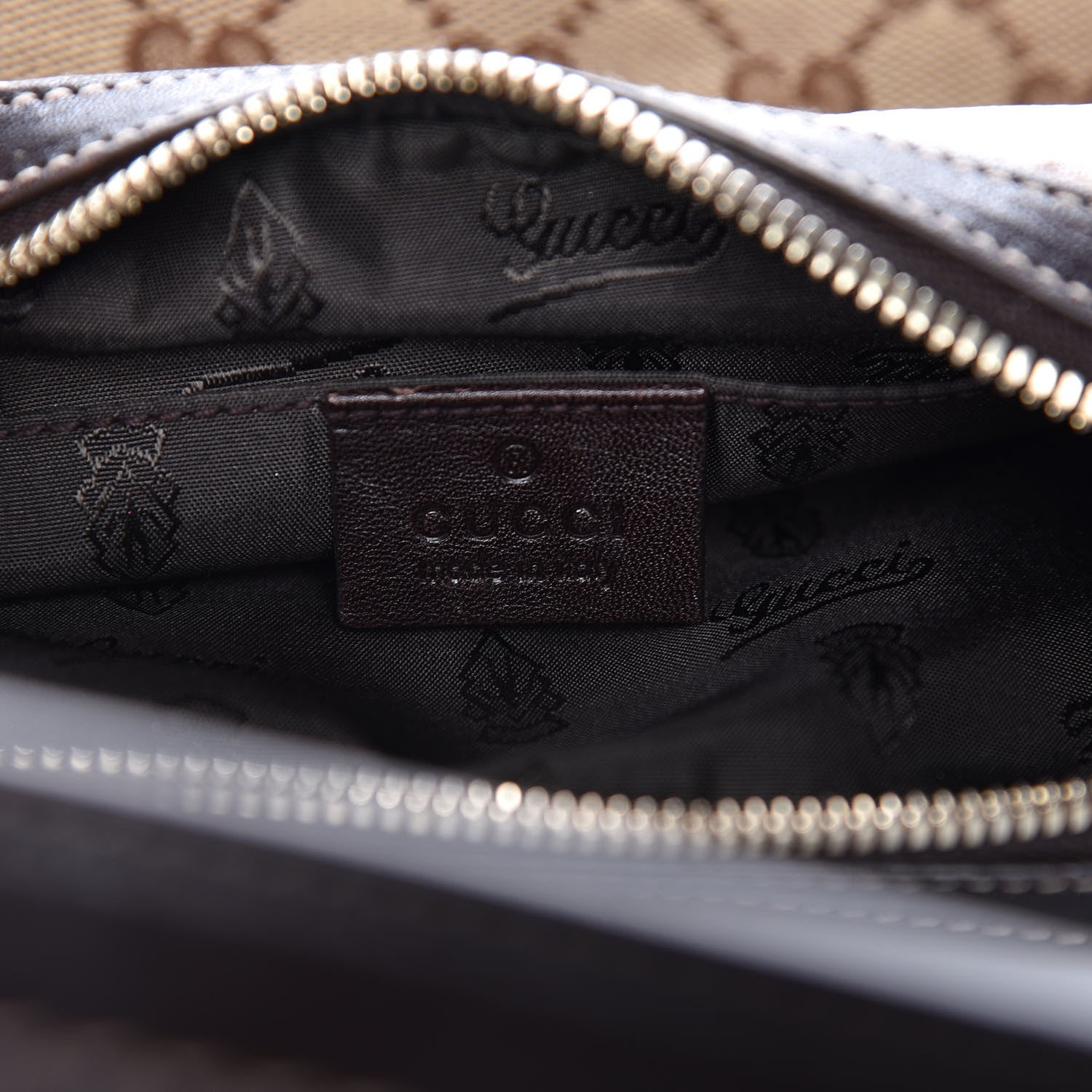 Gucci Crystal Monogram Duchessa Mini Hobo Brown 6 of 9