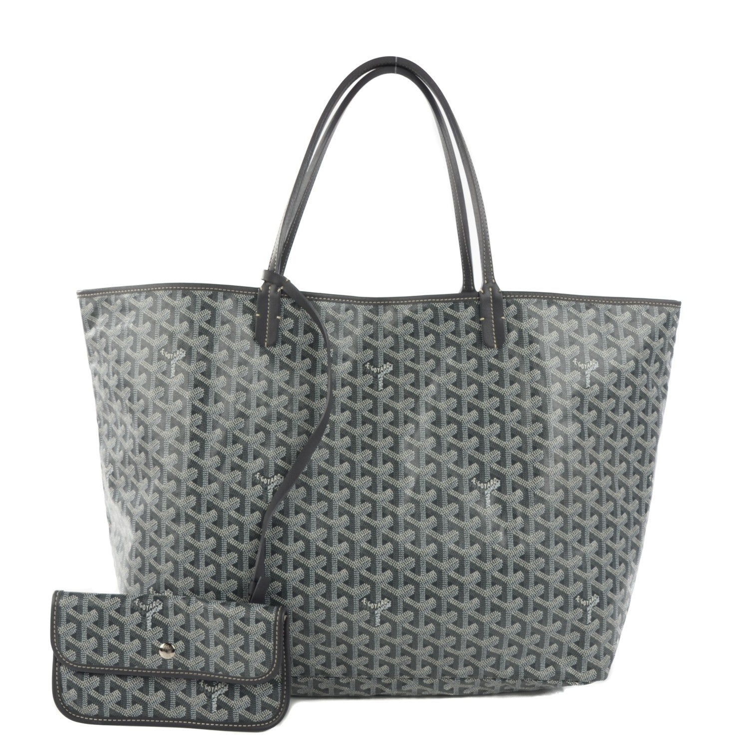 Goyard Goyardine Saint Louis GM Grey 1 of 9