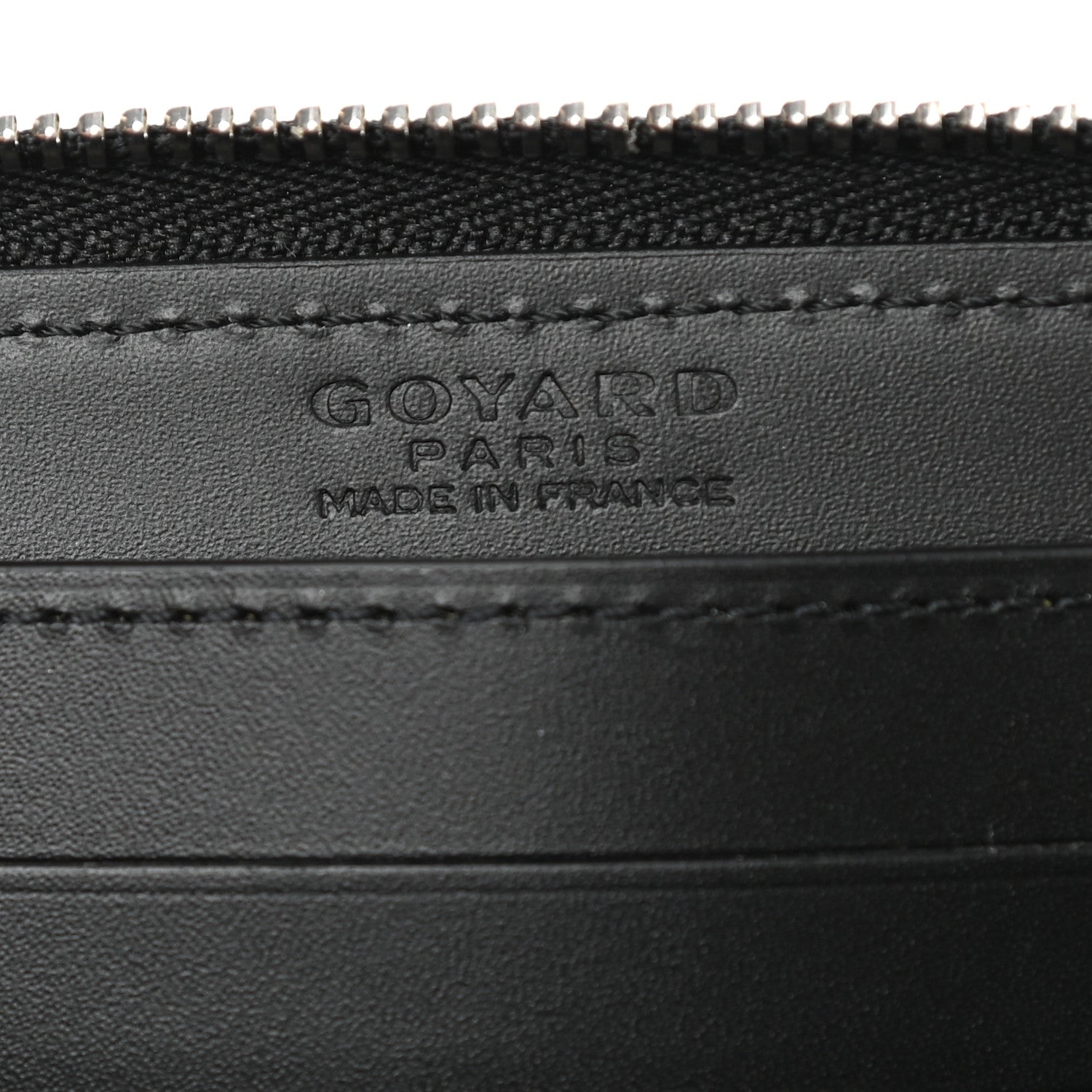 Goyard Goyardine Matignon PM Wallet Black 6 of 8