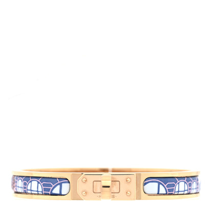 Hermes Enamel Printed Mini Clic Kelly Bracelet PM 1 of 5