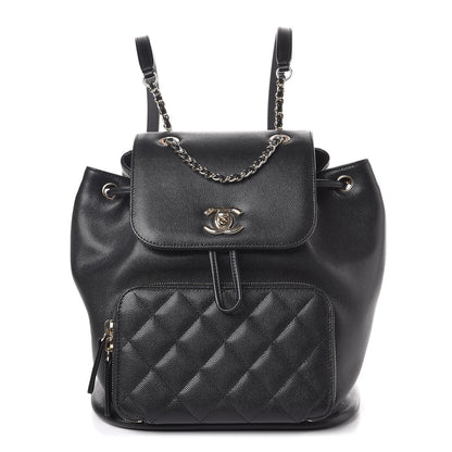 Chanel Caviar Quilted Business Affinity Backpack Black 1 of 7