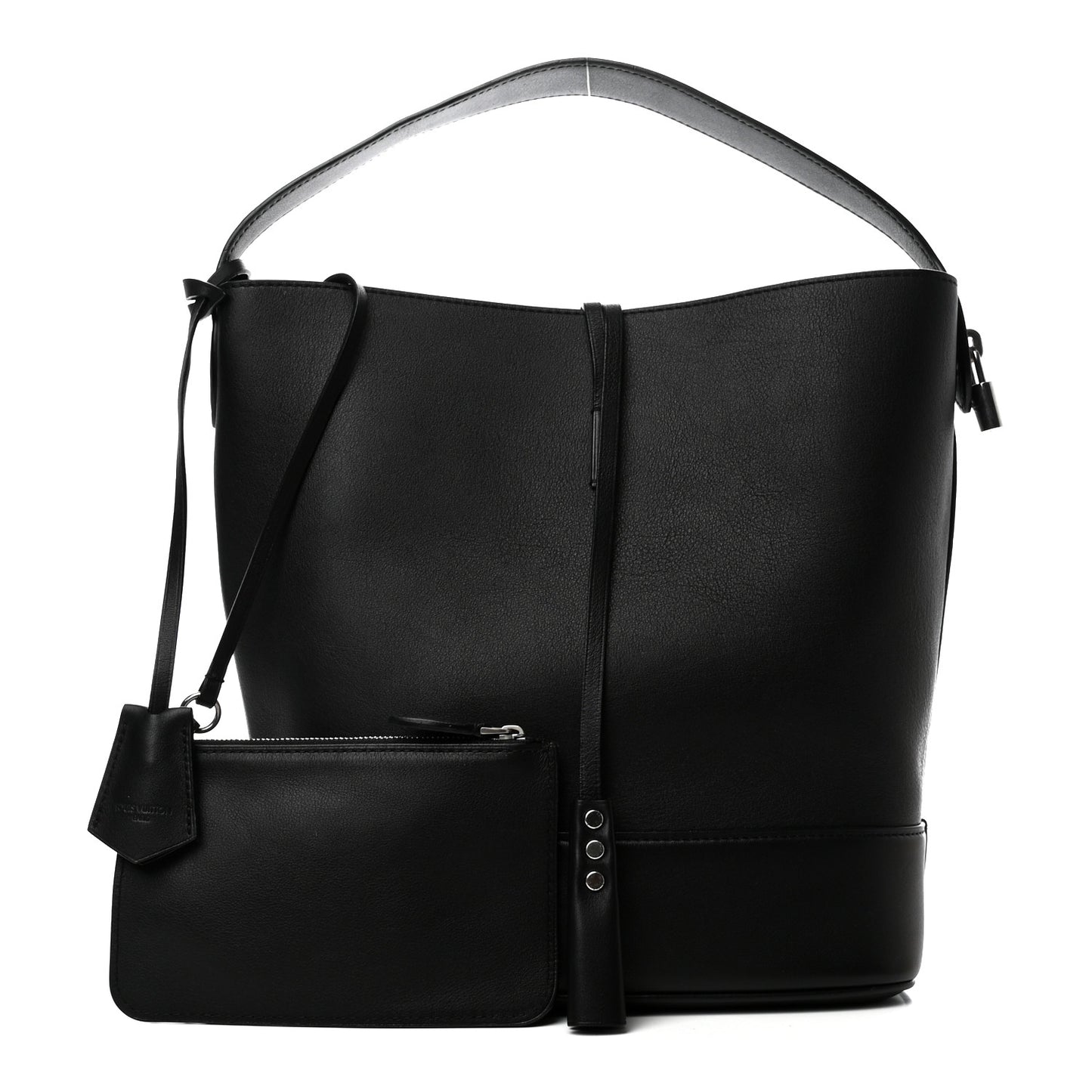 Smooth Calfskin NN14 Cuir Nuance GM Black