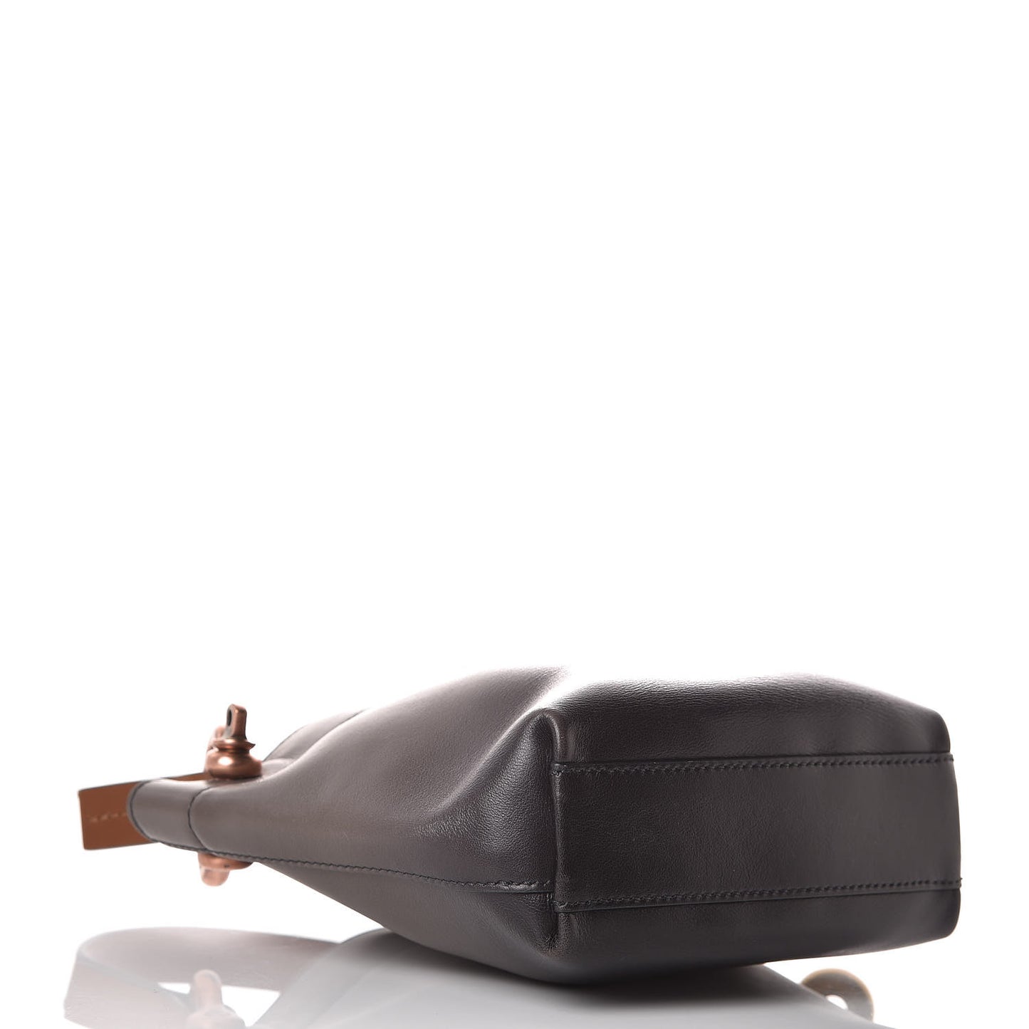 Gradient Calfskin Small Dakota Bag Grey
