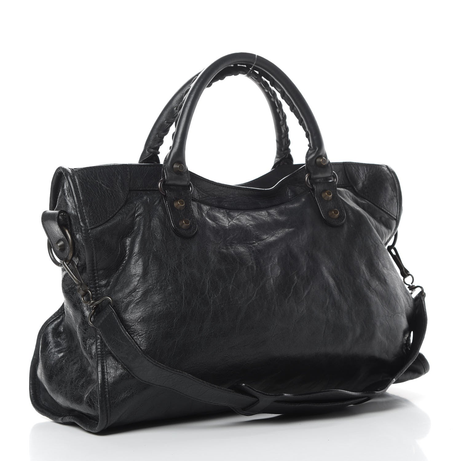 Balenciaga Agneau Classic Hardware City Anthracite 3 of 13