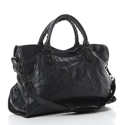 Balenciaga Agneau Classic Hardware City Anthracite 3 of 13