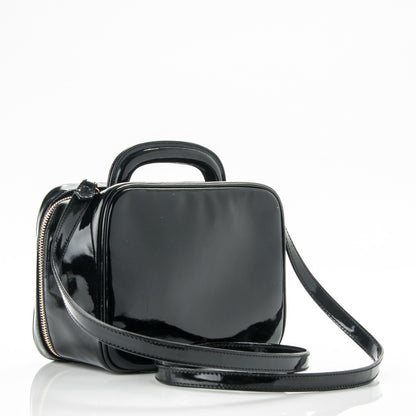 Chanel Patent Vanity Cosmetic Case Black 3 of 7