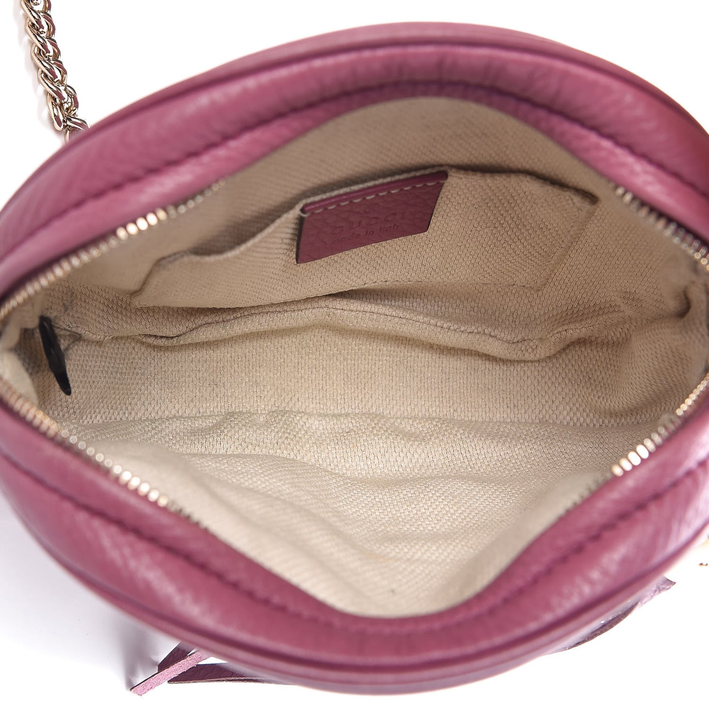 Cellarius Calfskin Mini Soho Chain Bag Peonia Flower