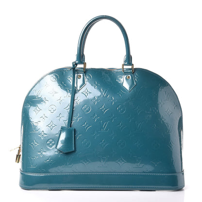 Louis Vuitton Vernis Alma GM Blue Galactic 1 of 8