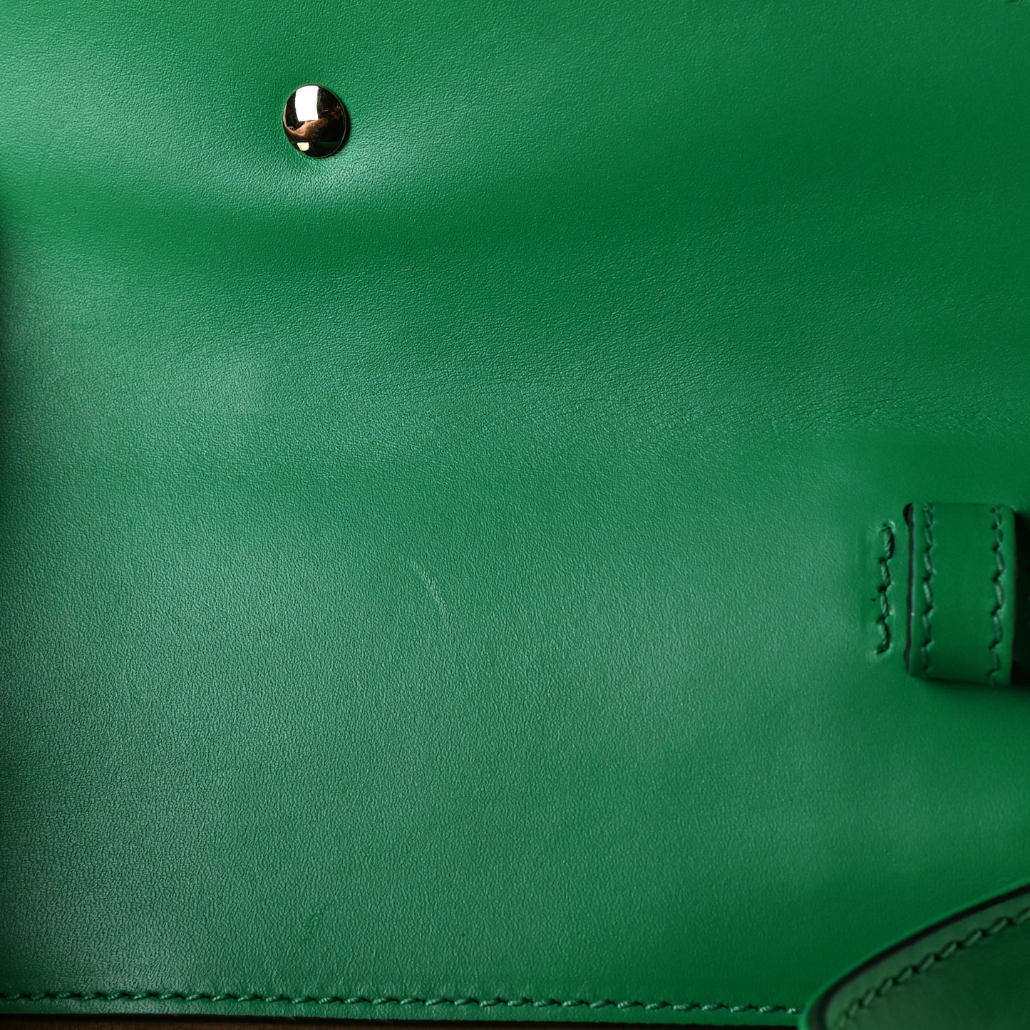 Vitello Fontanella Web Mini Sylvie Top Handle Bag Synthetic Green Garden