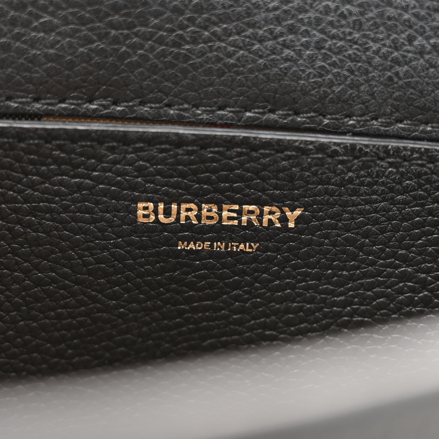 Burberry Coated Canvas Calfskin Vintage Check Medium Note Crossbody Bag Black 6 of 11