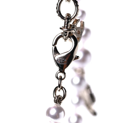 Chanel Pearl Crystal CC Bracelet Gold 6 of 6