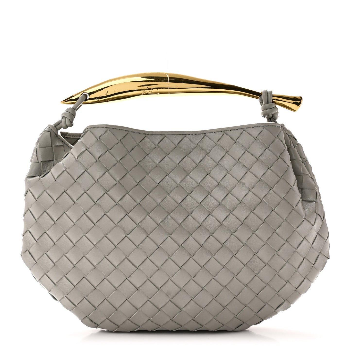 Nappa Intrecciato Sardine Bag Agate Grey