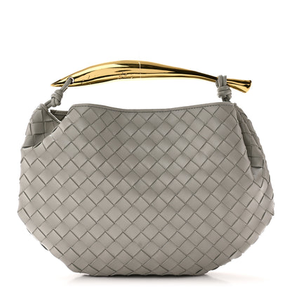 Bottega Veneta Nappa Intrecciato Sardine Bag Agate Grey 1 of 9