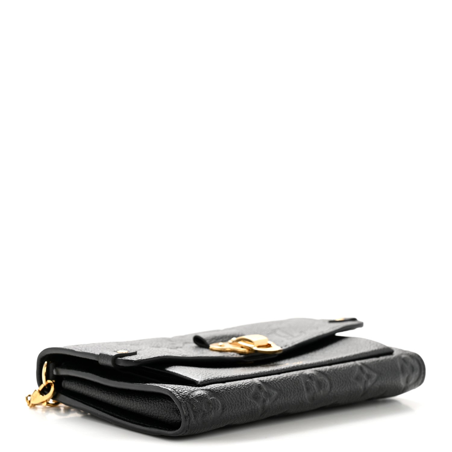 Louis Vuitton Empreinte Vavin Chain Wallet Black 4 of 12